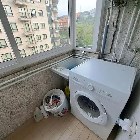Apartmán Baiona, 3 Dormitorios, Vistas Al Mar. Baiona